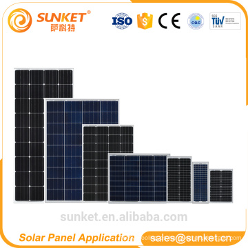 venta directa de fábrica chino pequeño panel solar de 5 vatios para luces led